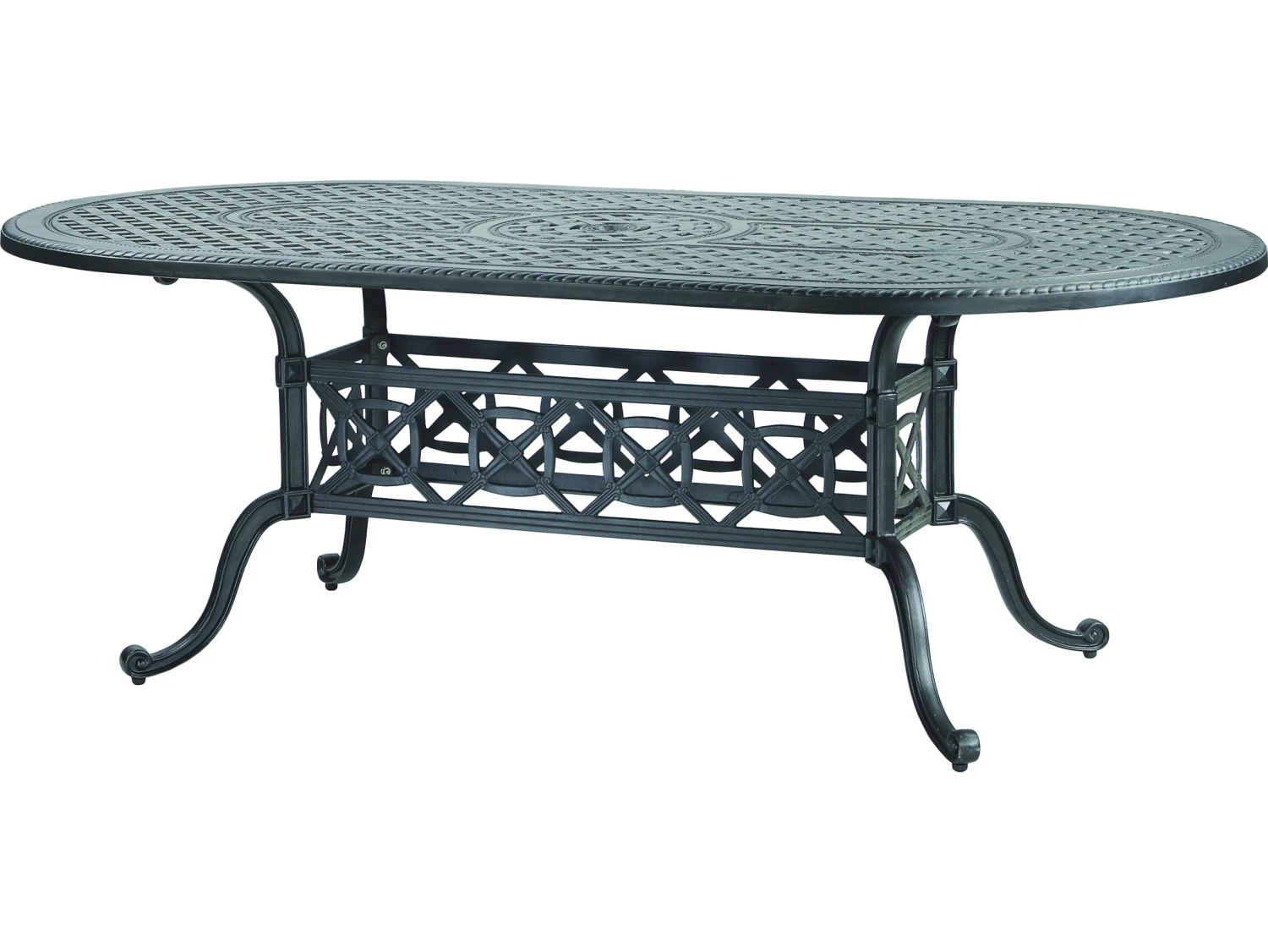 Gensun Bel Air Sling Cast Aluminum Dining Set - Image 2