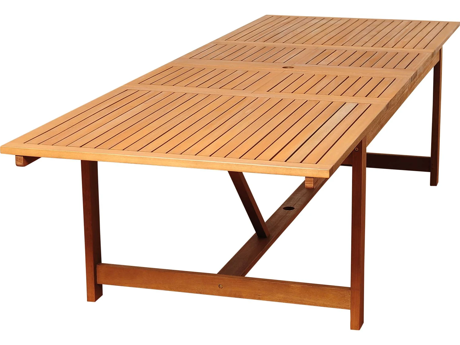 International Home Miami Amazonia Eucalyptus Rectangular Nine Piece Extendable Brooks Dining Set - Image 2