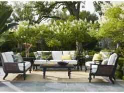 Lane Venture Hemingway Plantation Cast Aluminum Lounge Set