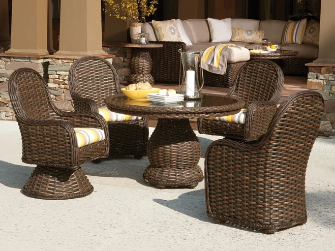 Lane Venture South Hampton Wicker Dining Set