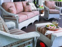 Lloyd Flanders Nantucket Wicker Lounge Set