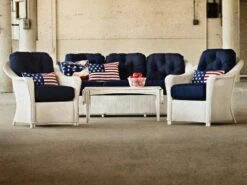 Lloyd Flanders Reflections Wicker Lounge Set