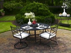 Meadowcraft Maddux Wrought Iron Dining Set
