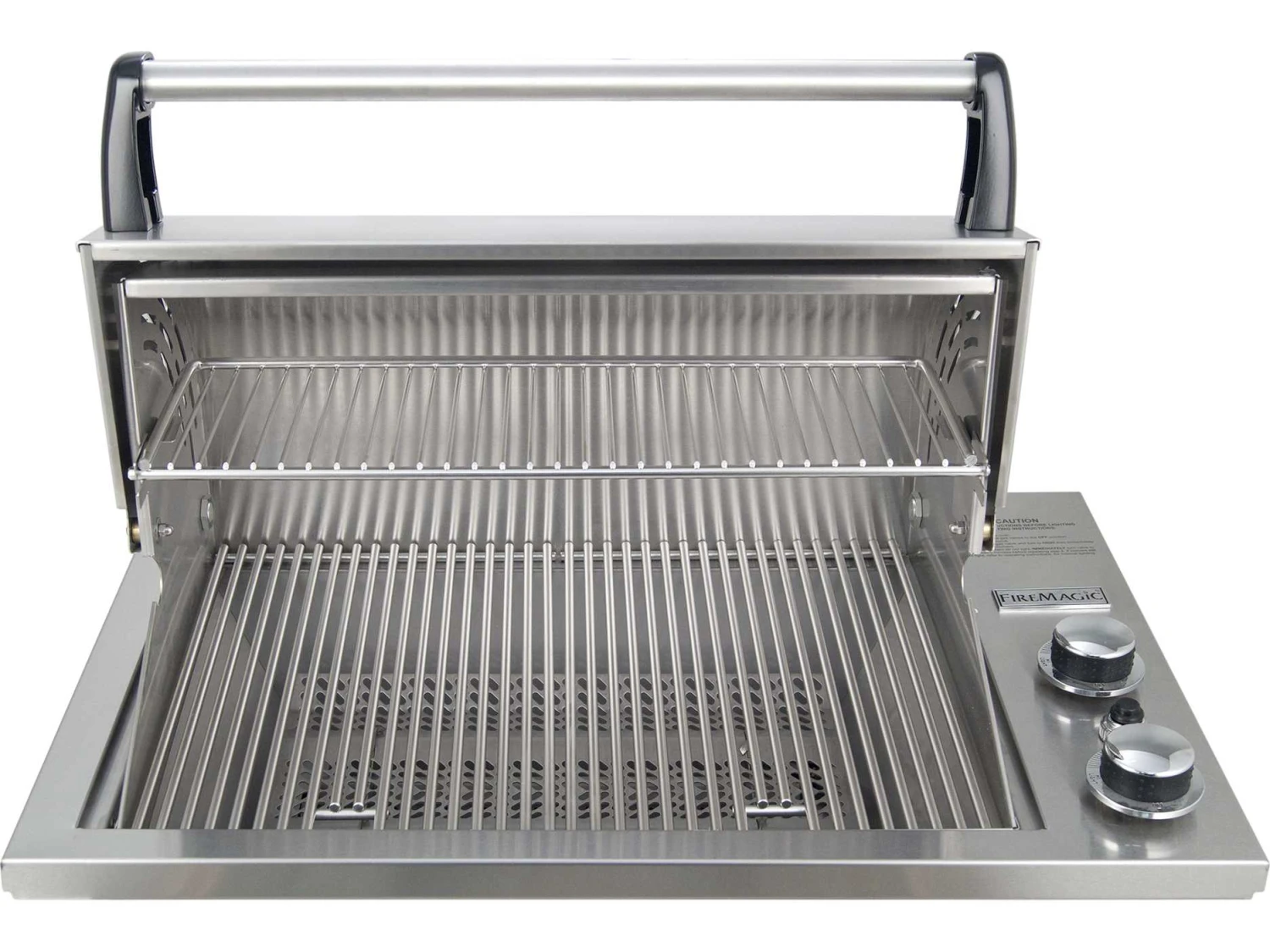 Fire Magic Legacy Stainless Steel Deluxe Gourmet 23'' Built-in Counter Top BBQ Grill - Image 2
