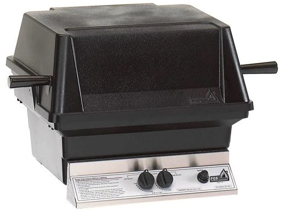 PGS A Series Cast Aluminum Black Liquid Propane Gas Grill