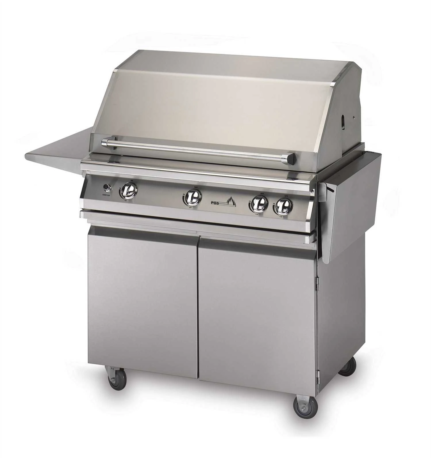 PGS Grills Legacy Newport Gourmet 30'' Natural Gas BBQ Grill Head With Infrared Rotisserie Burner - Image 3