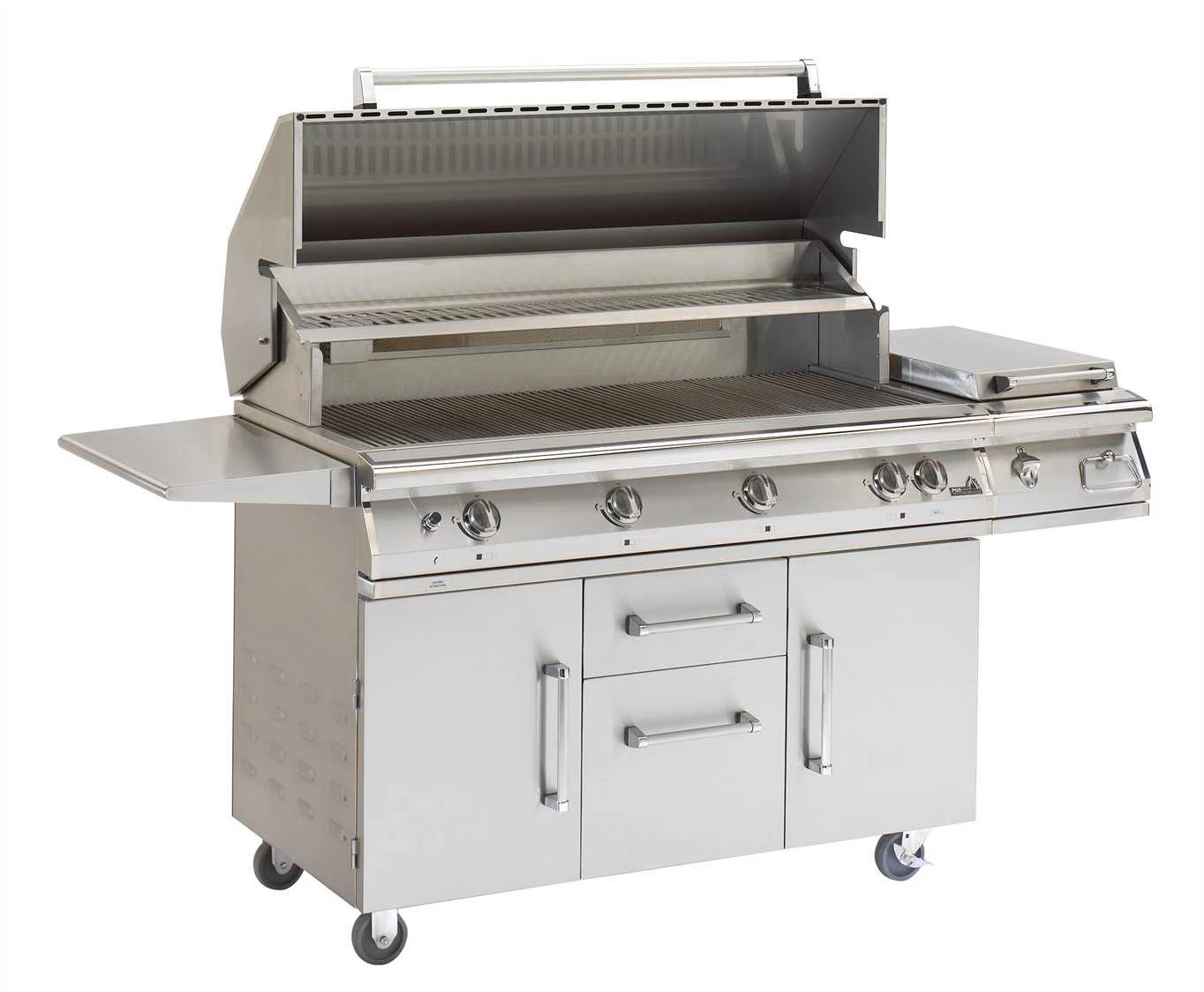 PGS Grills Legacy Big Sur Gourmet 51'' Natural Gas BBQ Grill With Rear Burner And Rotisserie - Image 2