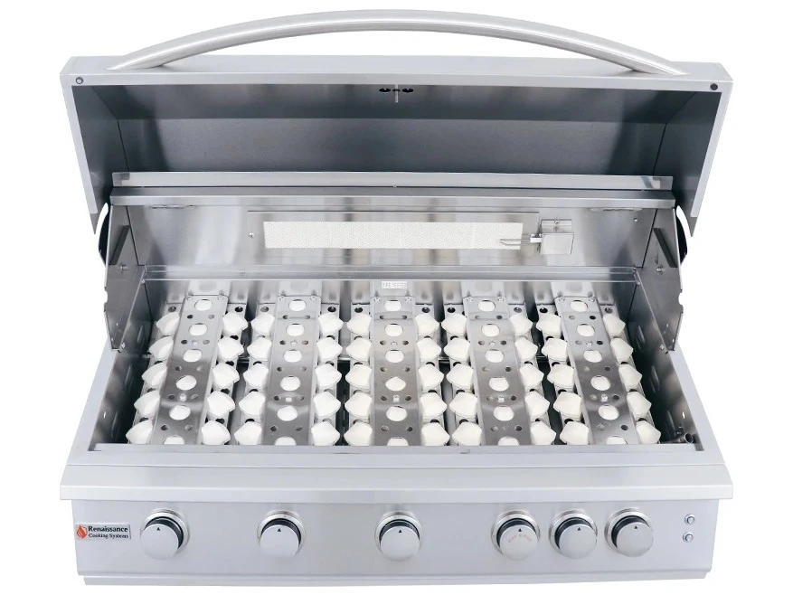 RCS Grills 40'' Premier Grill Blue LED W/Rear Burner - Image 13