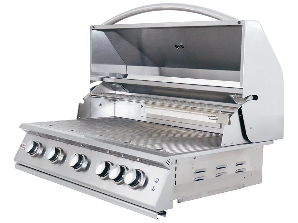 RCS Grills 40'' Premier Grill Blue LED W/Rear Burner - Image 7