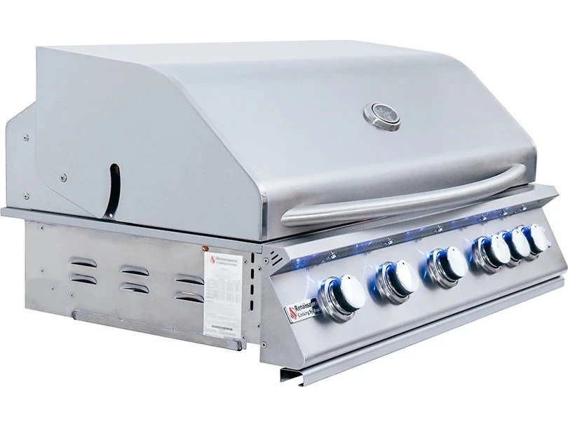 RCS Grills 40'' Premier Grill Blue LED W/Rear Burner - Image 9