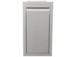 RCS Grills Stainless Steel Valiant Series Charcoal Caddy And/or Pellet Storage Drawer