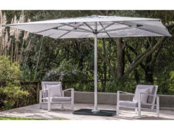 Shademaker Astral Aluminum 16.5'' Foot Square Crank Lift Umbrella