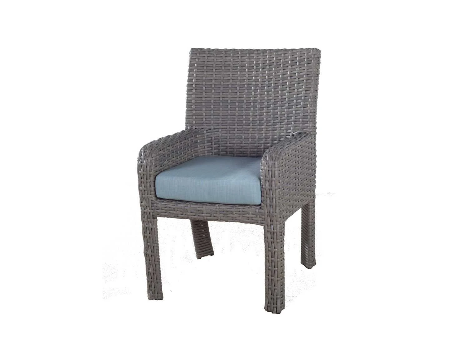 South Sea Rattan St Tropez Wicker Dining Set - Image 3