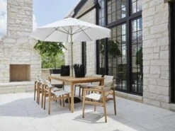 Summer Classics Coast Teak Dining Set