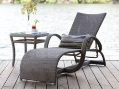 Summer Classics Halo Wicker Oyster Lounge Set