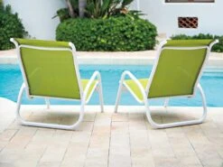Telescope Casual Gardenella Sling Aluminum Lounge Set