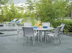 Telescope Casual Kendall Sling Aluminum Dining Set