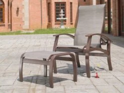 Telescope Casual Belle Isle Aluminum Lounge Set
