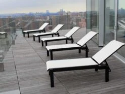 Telescope Casual Leeward Marine Grade Polymer Sling Lounge Set