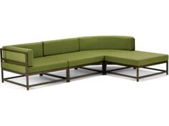 Tropitone Cabana Club Aluminum Cushion Sectional Lounge Set