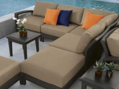 Tropitone Evo Woven Deep Seating Sectional Lounge Set