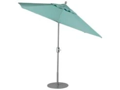 Tropitone Portofino II Aluminum 8' X 10' Oval Crank Auto Tilt Umbrella