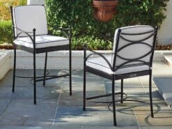 Tommy Bahama Outdoor Pavlova Aluminum Bar & Counter Chair Set