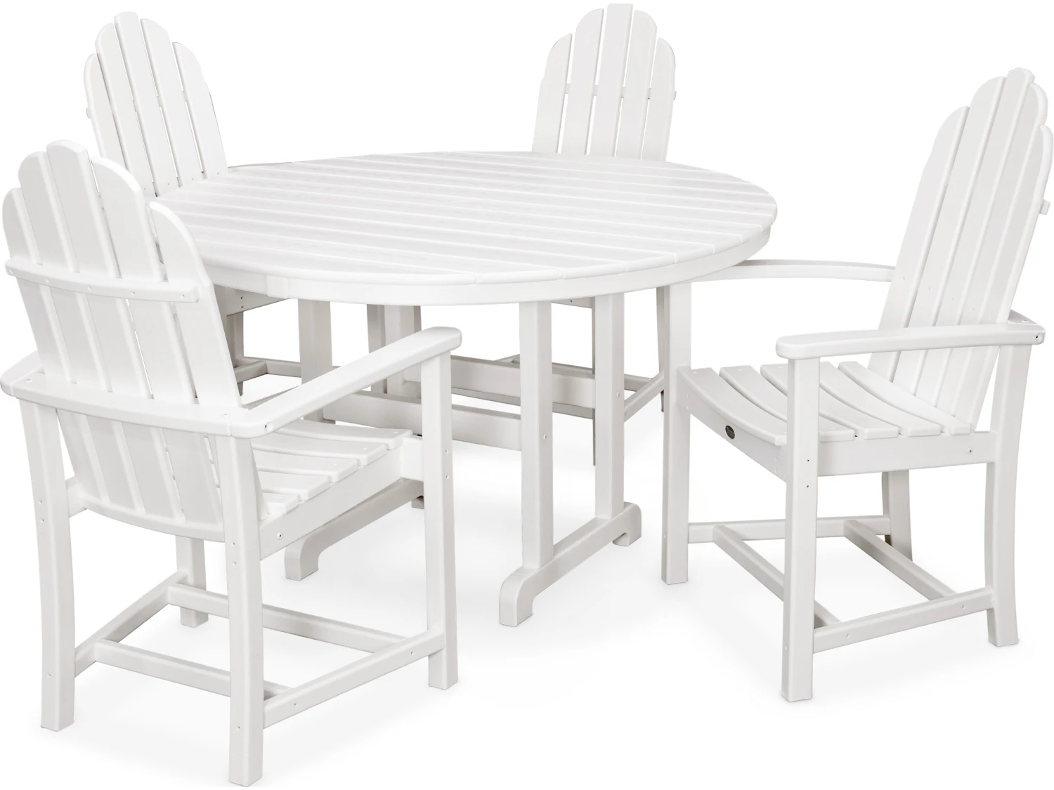 Trex® Outdoor Furniture™ Cape Cod Recycled Plastic 5 Piece Dining Set - Image 2