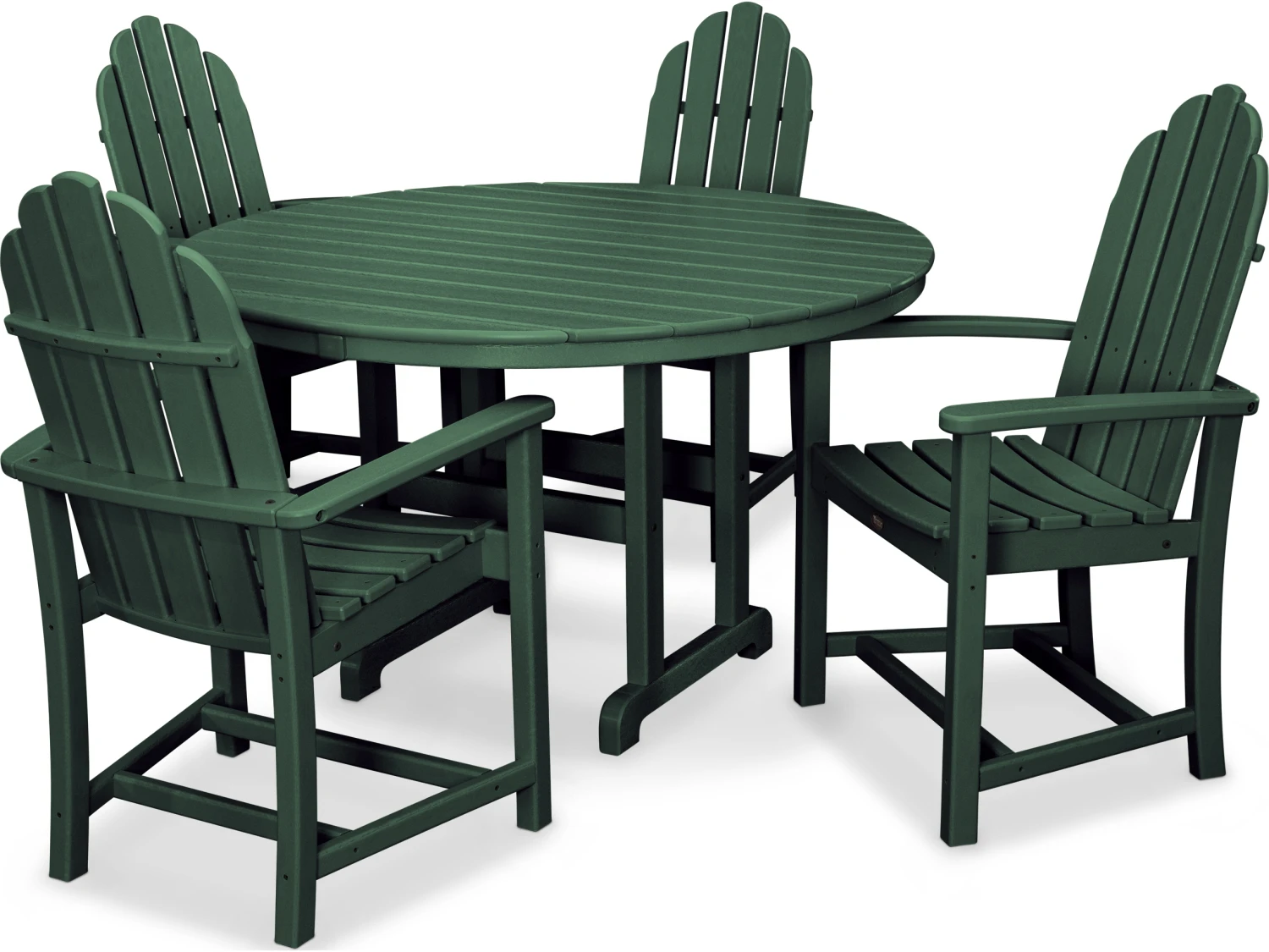 Trex® Outdoor Furniture™ Cape Cod Recycled Plastic 5 Piece Dining Set - Image 3