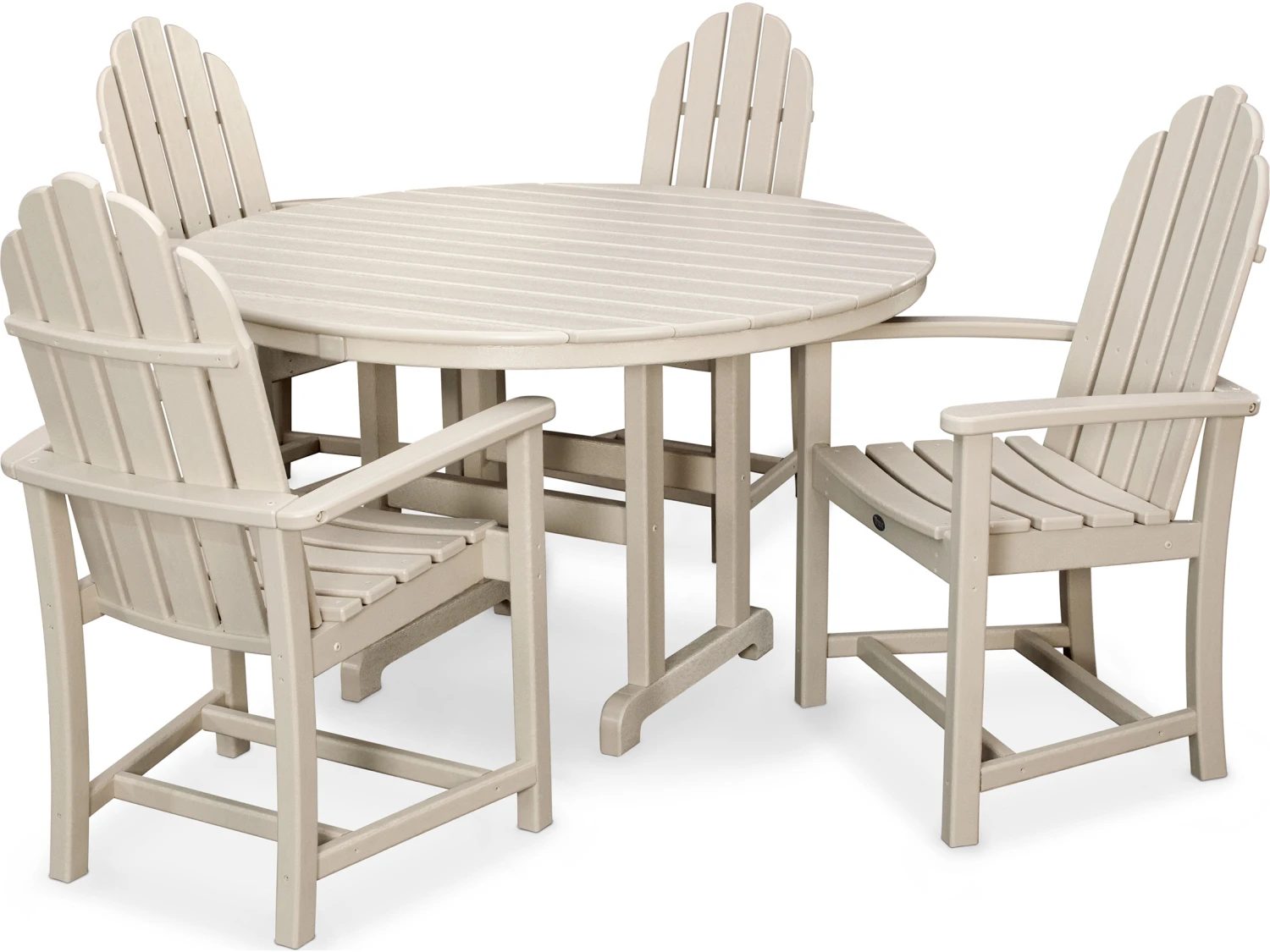 Trex® Outdoor Furniture™ Cape Cod Recycled Plastic 5 Piece Dining Set - Image 4