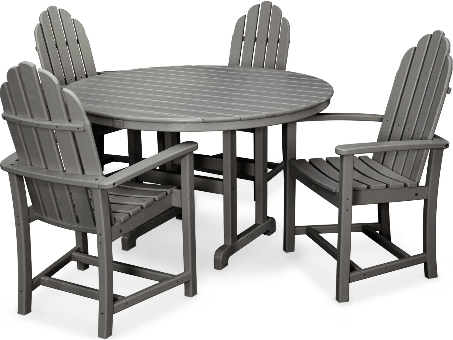 Trex® Outdoor Furniture™ Cape Cod Recycled Plastic 5 Piece Dining Set - Image 5