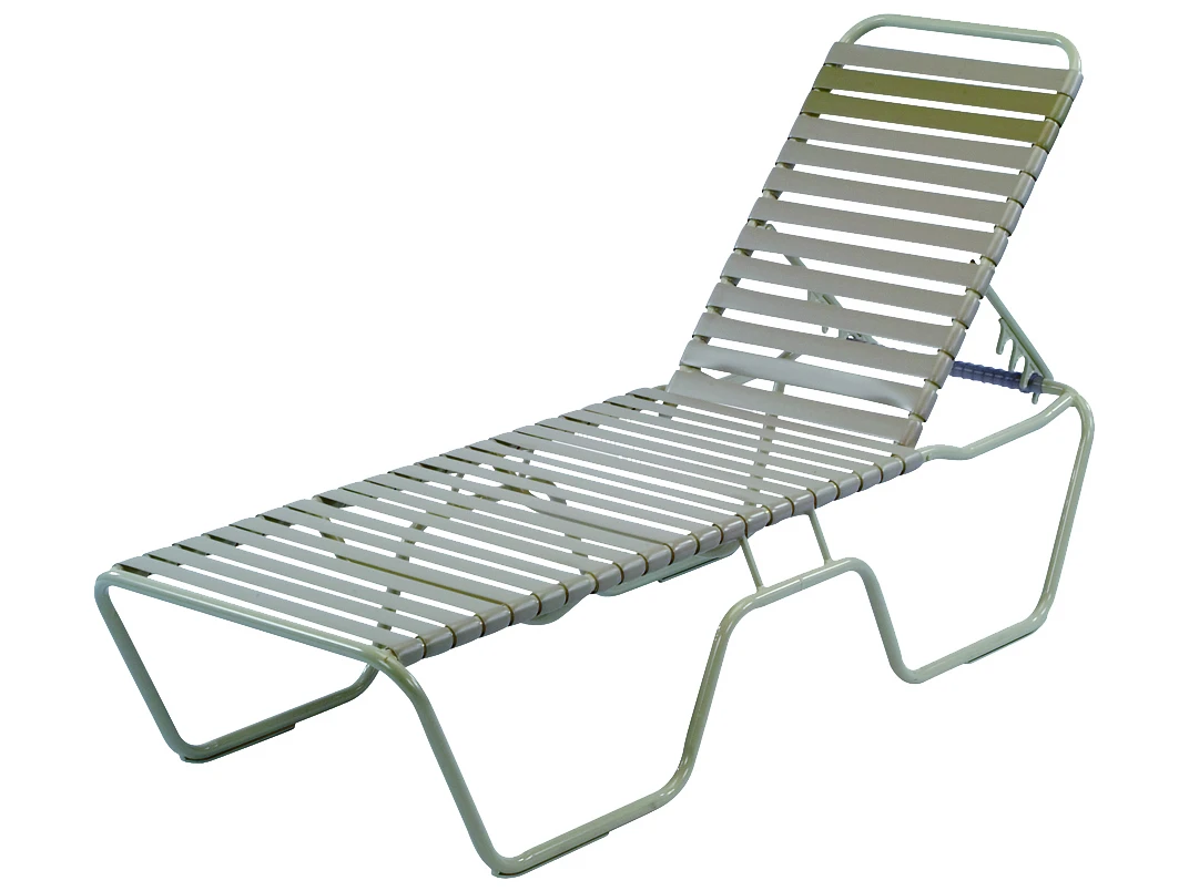 Windward Design Group Country Club Strap Aluminum Lounge Set - Image 2