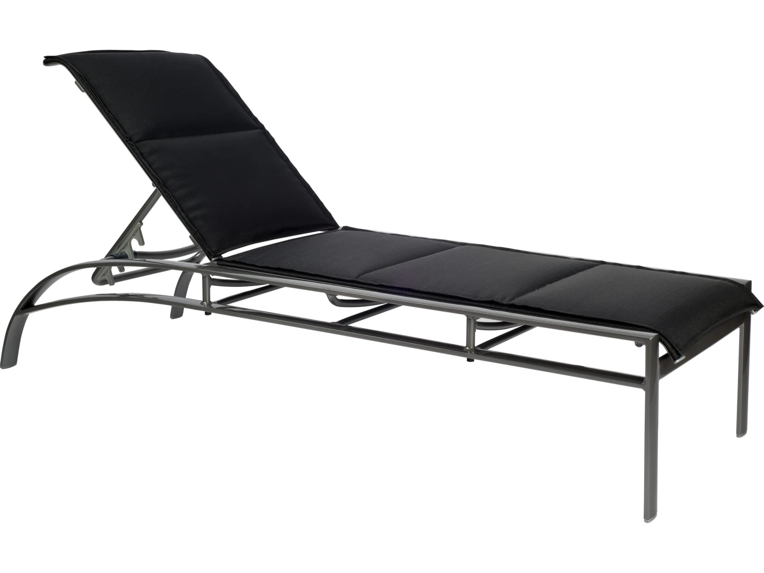 Woodard Metropolis Padded Sling Aluminum Lounge Set - Image 2